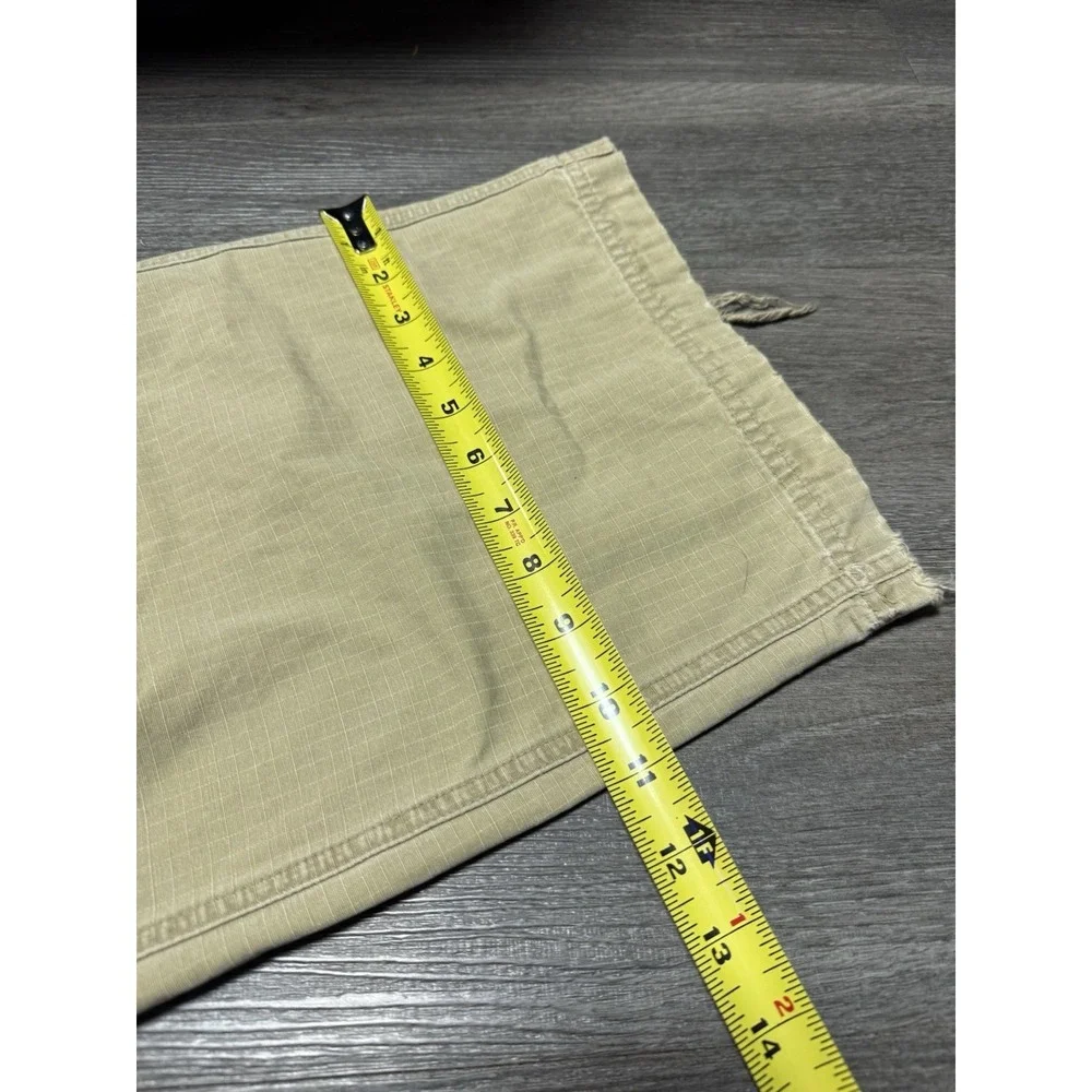Vintage Mossimo Pants Men's 38x30 Baggy Wide Leg Grunge Military Paratrooper Y2K
